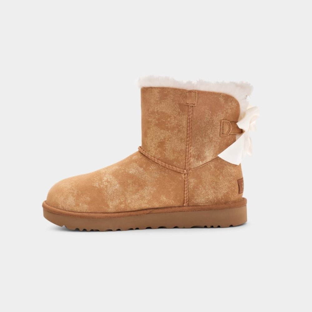 Mini Bailey Bow Glimmer Boots